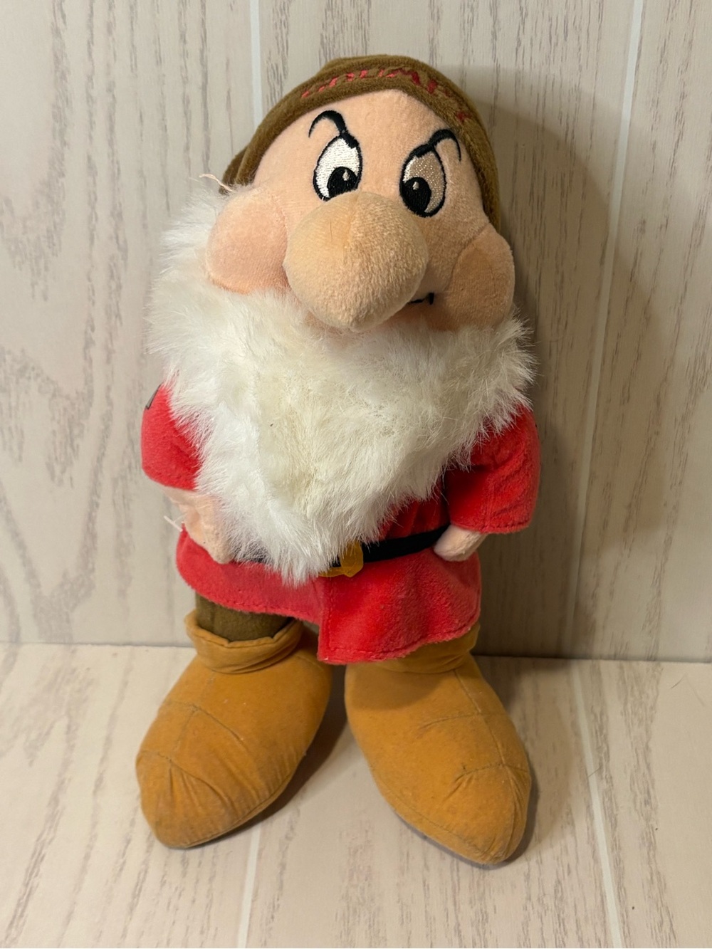 Disney Store 12” Snow White Grumpy Plush Doll